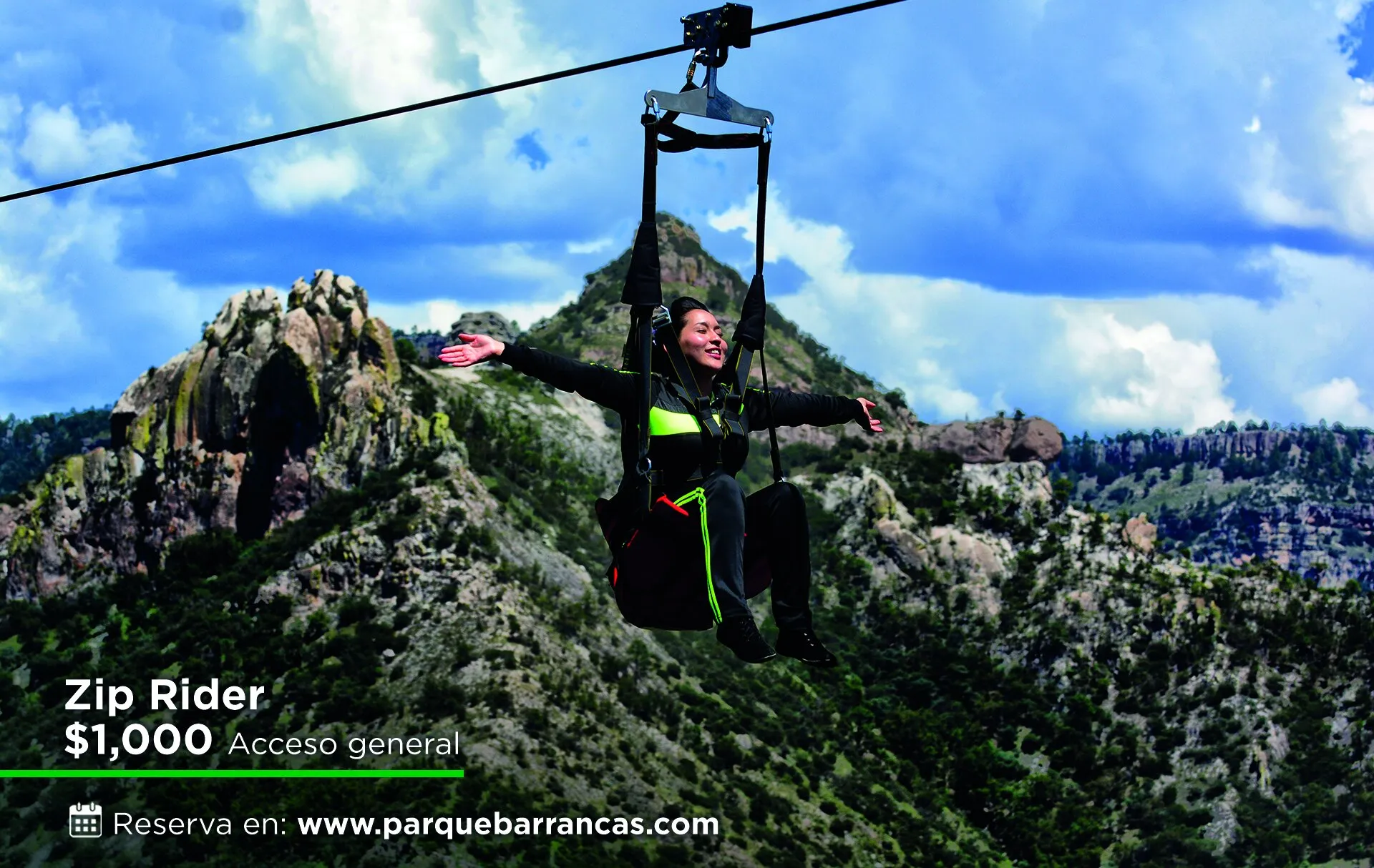 ZipRider - Parque de Aventuras Barrancas del Cobre